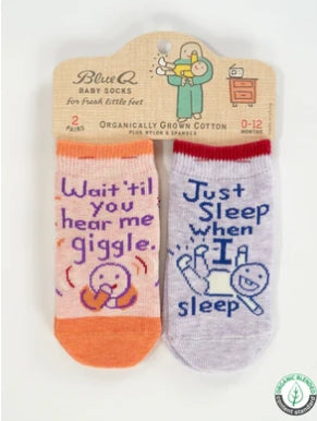 Hear me Giggle Baby Socks