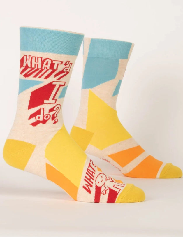 What'd I Do Mens Socks