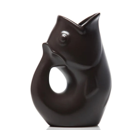 Matte Black Large Gurgle Pot