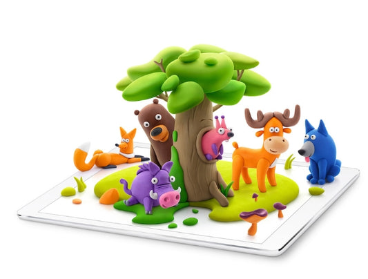 Hey Clay Forest Animals