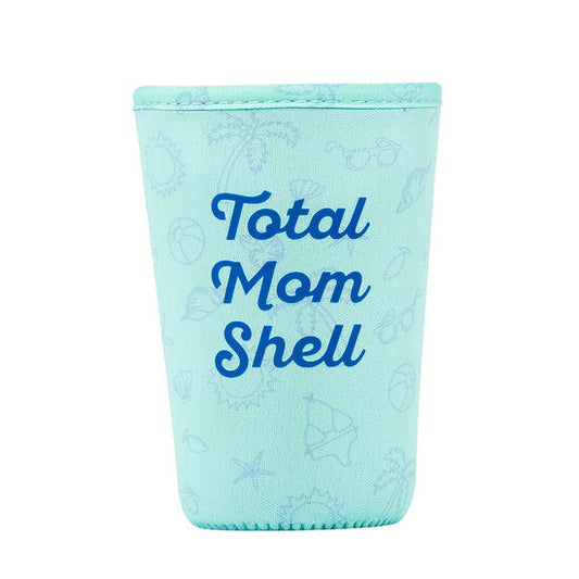 Total Mom Shell  To Go Koozie