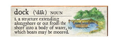 Dock Defintions