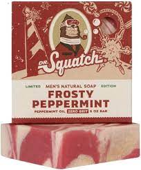 Frosty Peppermint Dr Squatch Limited Edition Bar Soap – Hello Beautiful  Boutique
