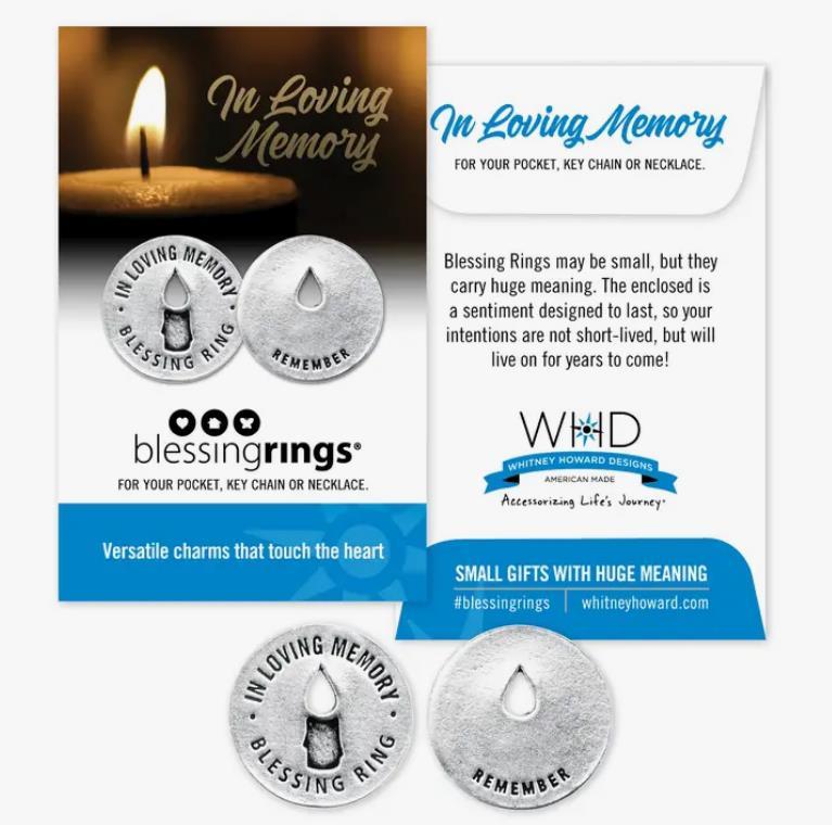 In Loving Memory Blessing Ring