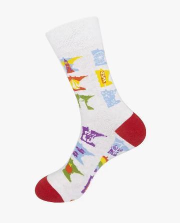 Minnesota Months Socks - Adam Turman Art