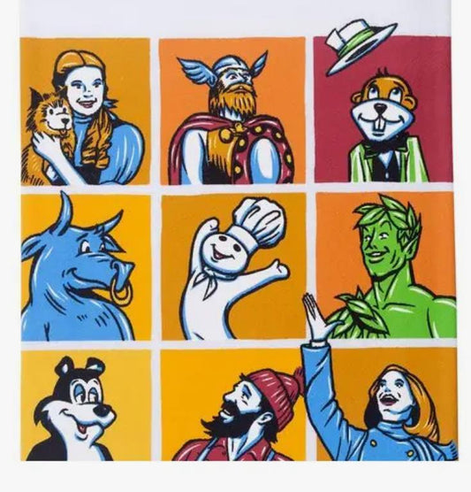 Minnesota Bunch Adam Turman Tea Towel