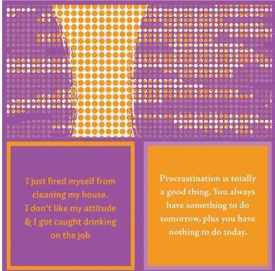 Procrastinate Napkin