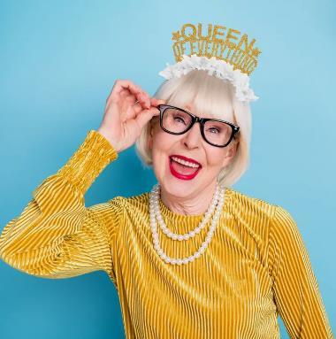 Queen of Everything Birthday Headband Party Crown