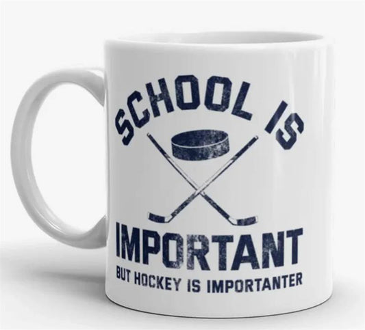 Hockey Is Importanter Mug