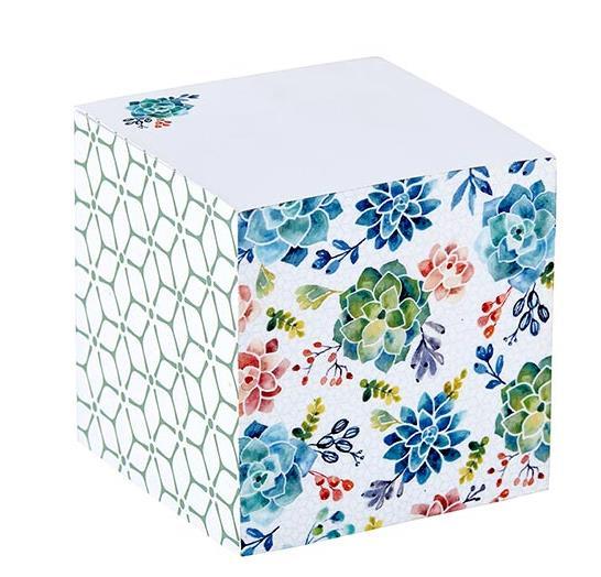 Grow With The Plan Paper Cube