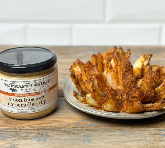 Onion Blossom Horseradish Dip