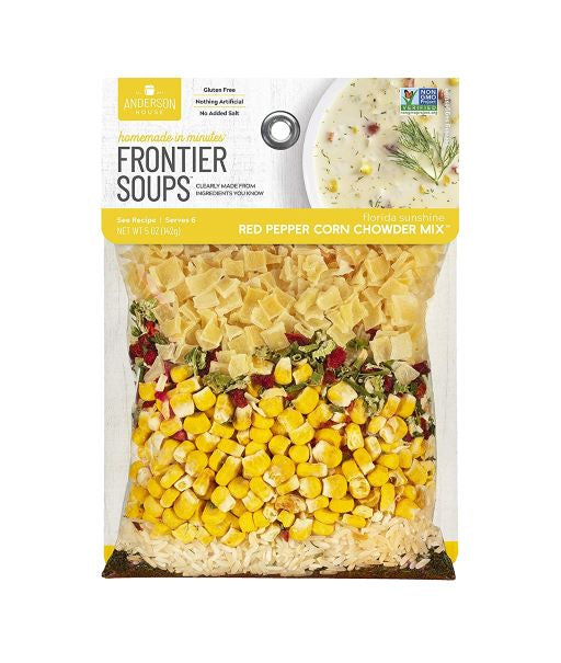 Red Pepper Corn Chowder Soup