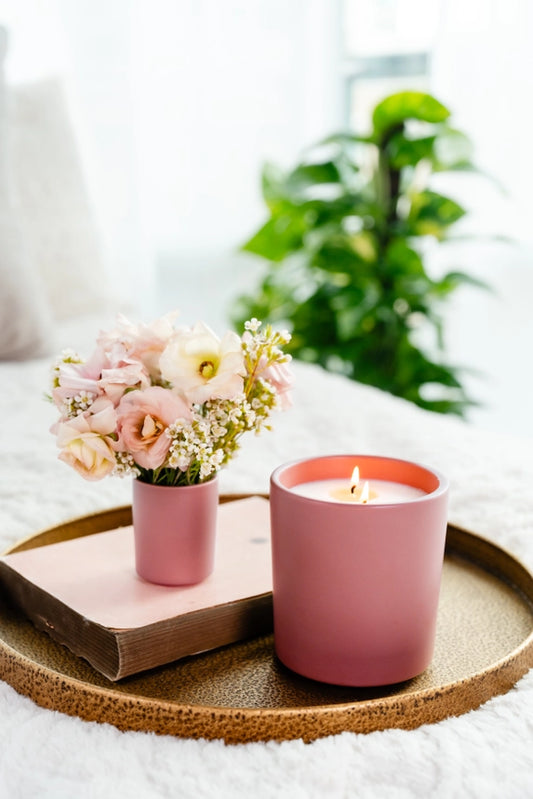 Cashmere Blush Earth & Ember Candle