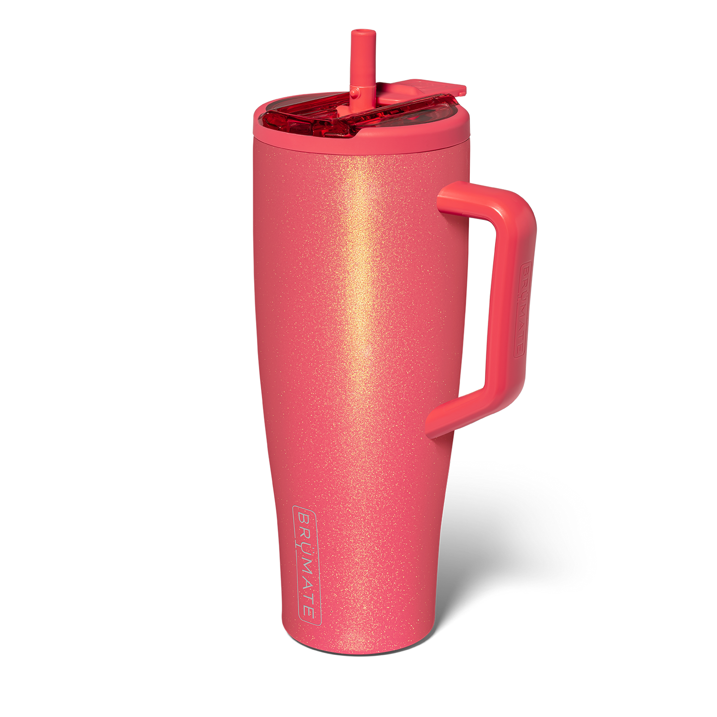 Coral Glitter 40oz Era Flip