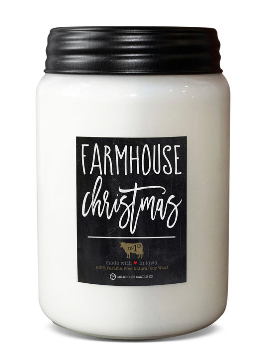 Farmhouse Christmas Farmhouse Candle