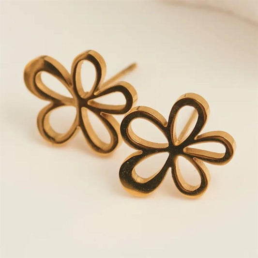 Flower Studs Waterproof Earring