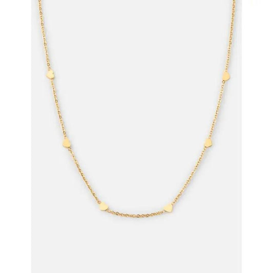 Dainty Heart Link Necklace