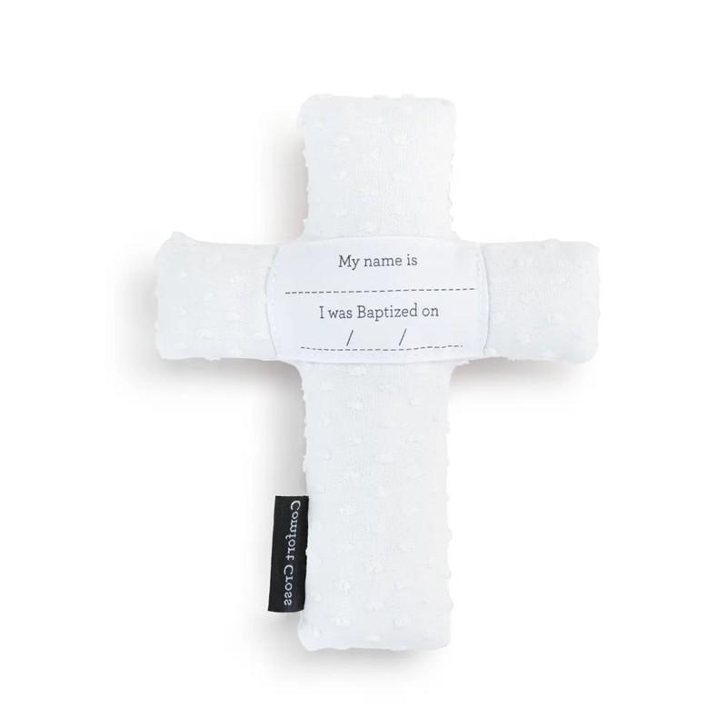 Pink Baptism Comfort Cross - 5x6in