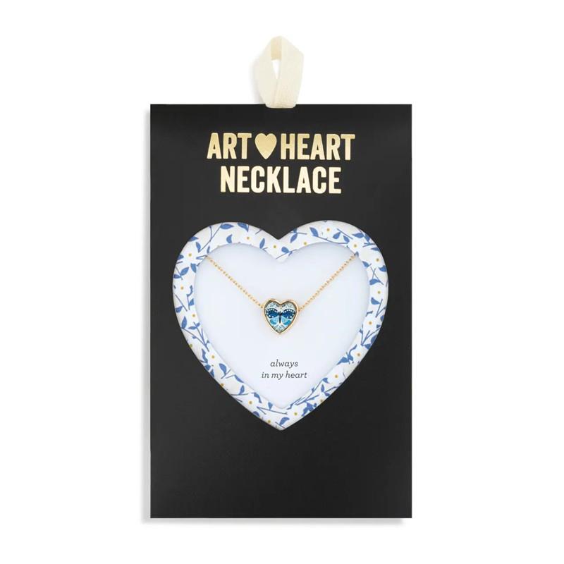 Art Heart Necklace - Always in My Heart