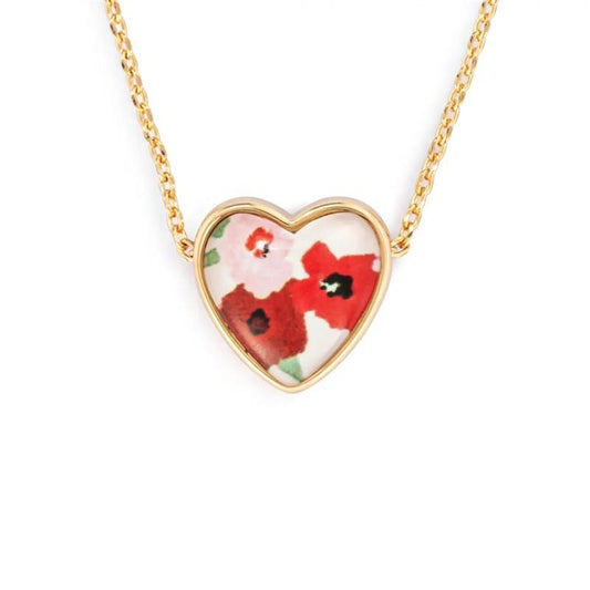 Art Heart Necklace - Grandma