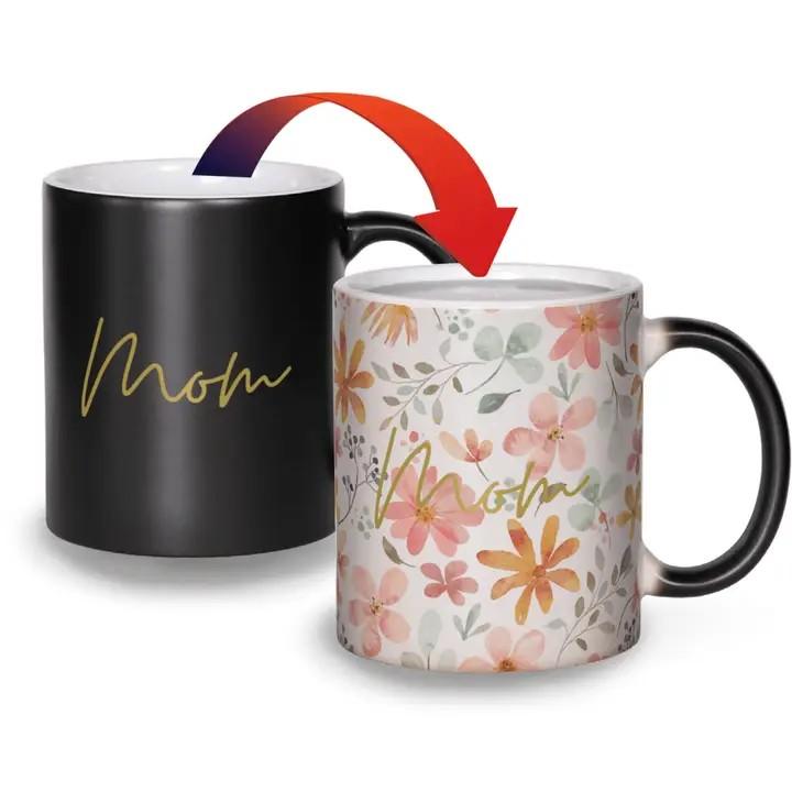 Floral Mom Color Changing Magic Mug - Heat Activated
