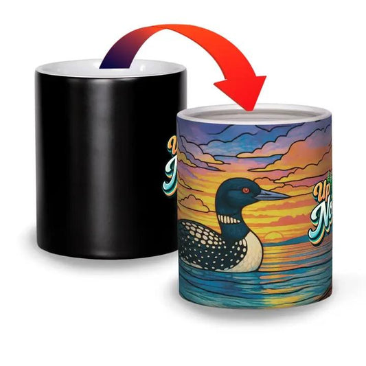 Mn Up North Color Changing Magic Mug - Heat Activated