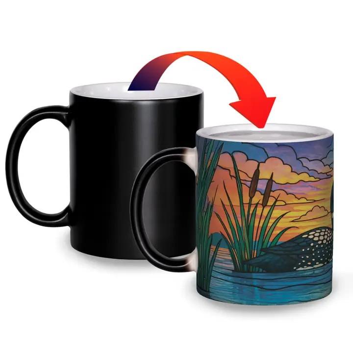 Mn Up North Color Changing Magic Mug - Heat Activated