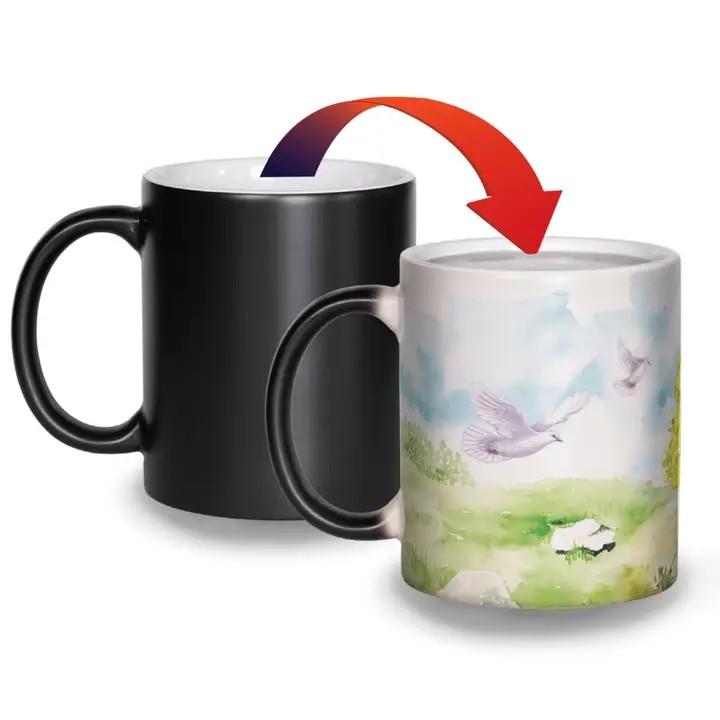 Rooted in Faith Color Changing Magic Mug - Heat Activated