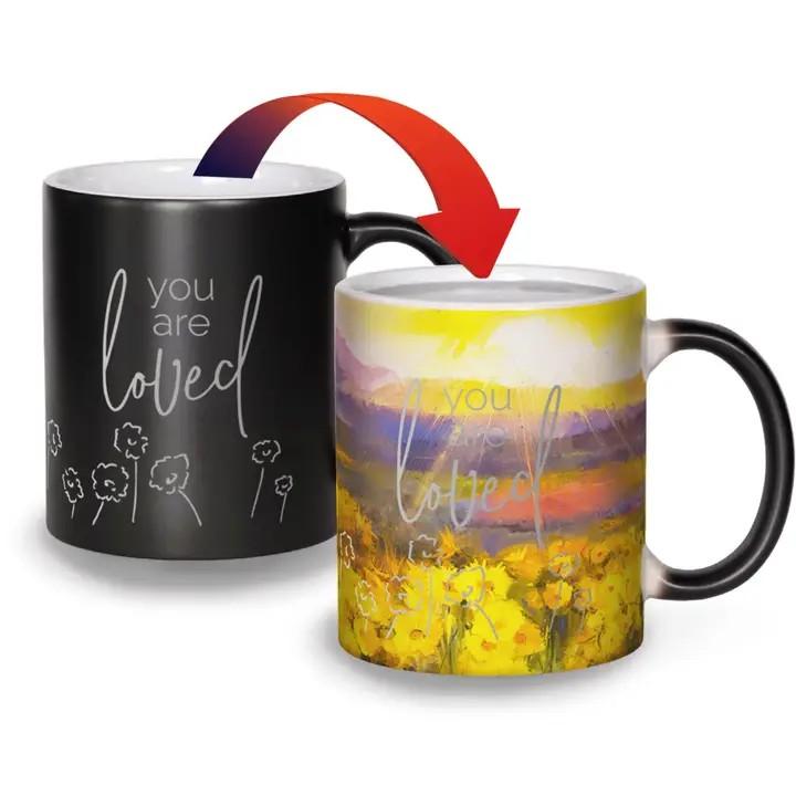 You Are Loved Color Changing Magic Mug - Heat Activated