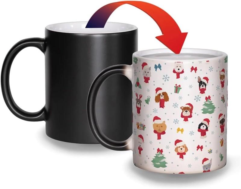 Meowy Woofmas Color Changing Magic Mug - Heat Activated