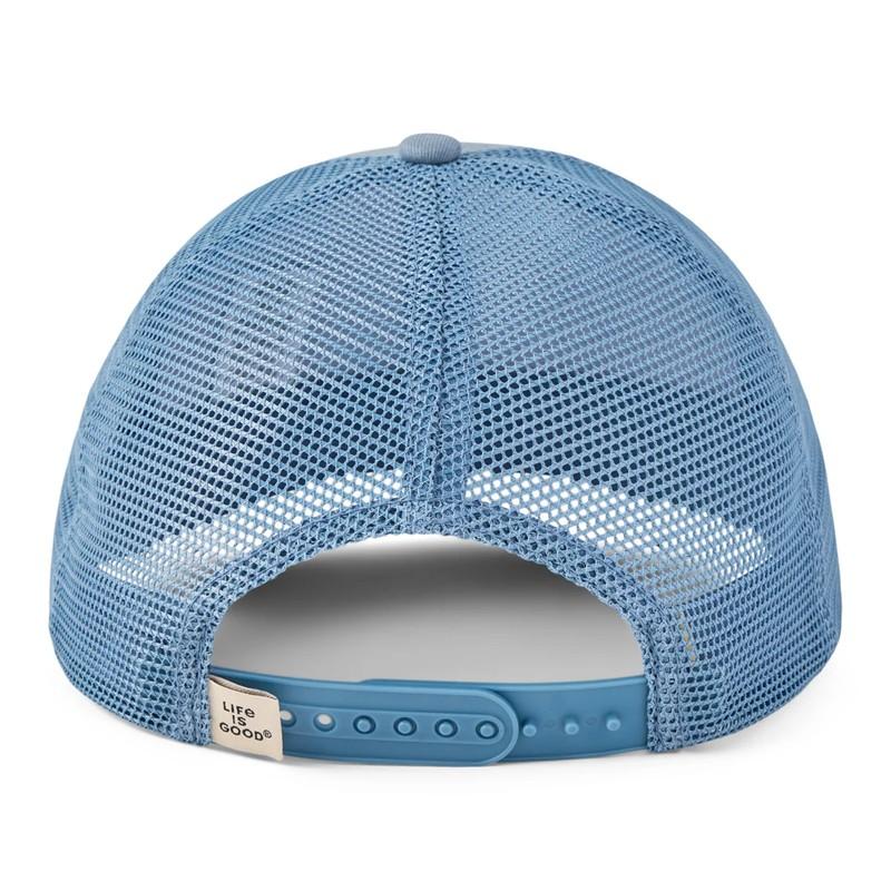 Adult Unisex Fish More Patch Trucker Rope Hat