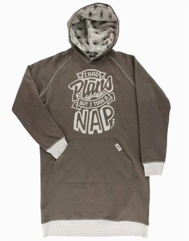 Had Plans Sleep Hoodie L/XL