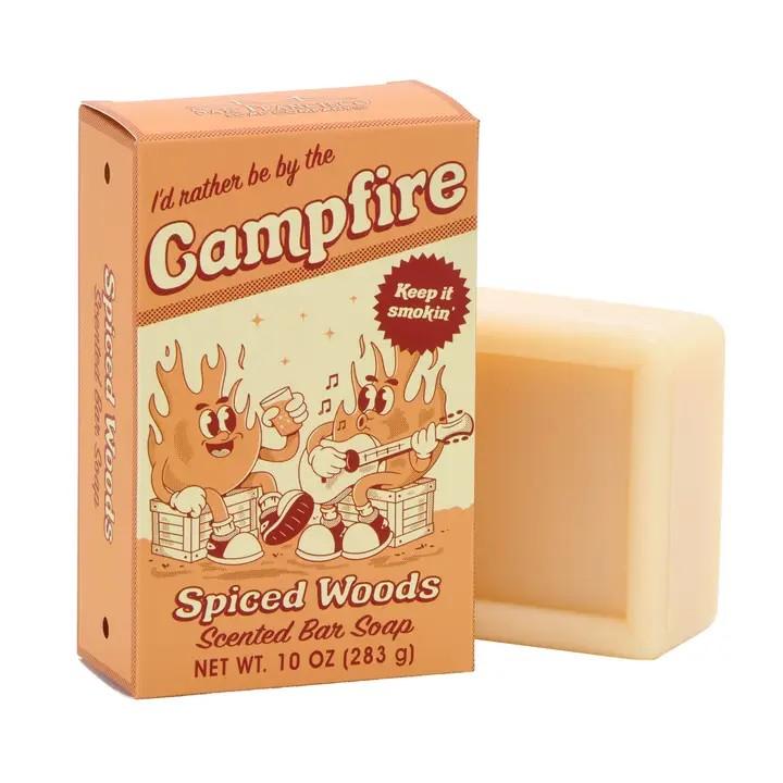I'd Rather Be Campfire ~ Spiced Woods Soap