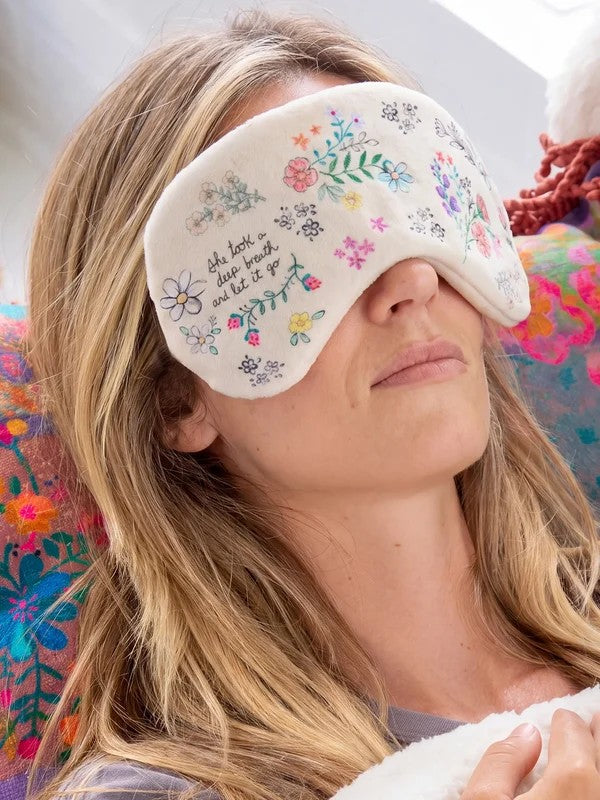 Weighted Eye Mask - She Took A Deep Breath