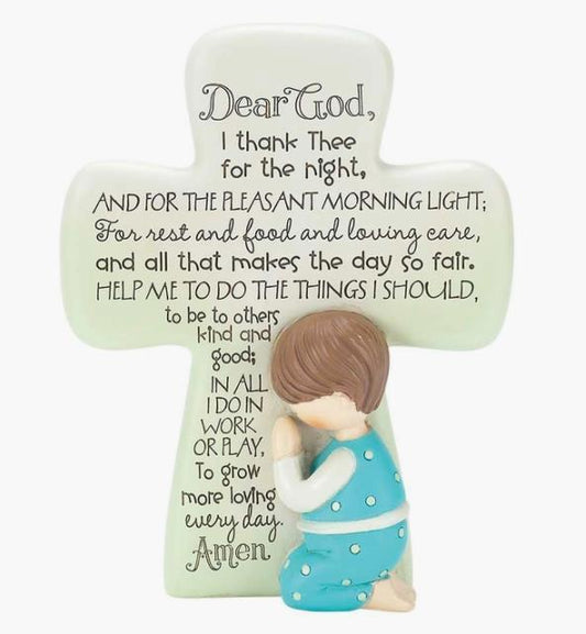 Dear God, Teach Me Boy Cross