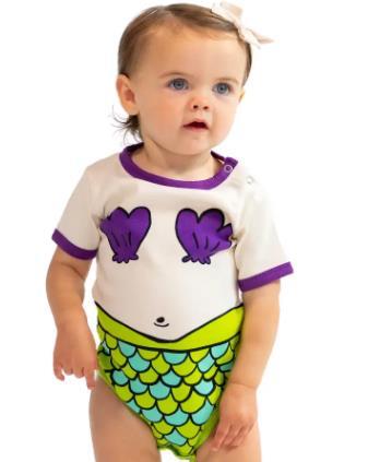Mermaid Onesie 12m