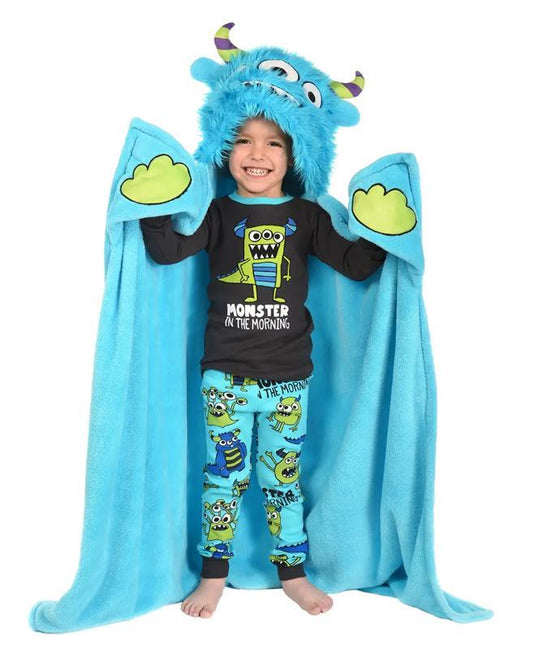 Monster Hooded Blanket