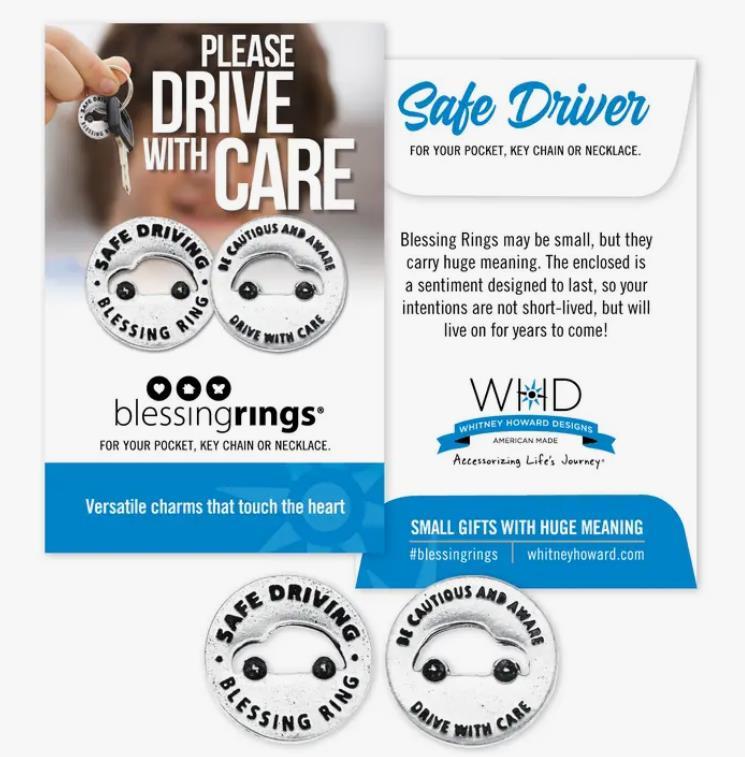 Safe Driving Blessing Ring