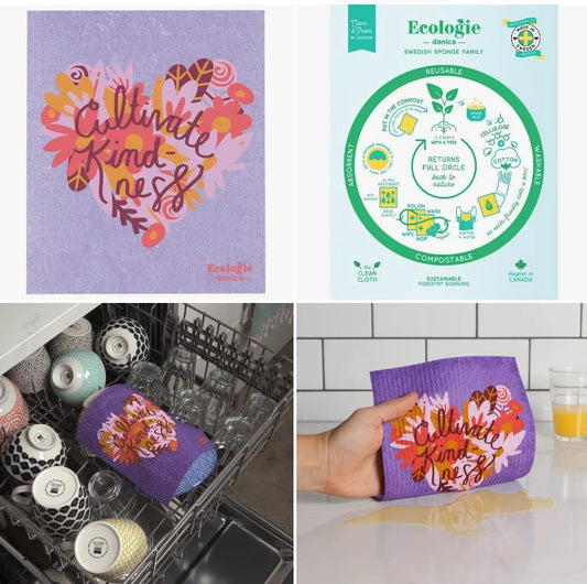 Cultivate Kindness Sponge Cloth