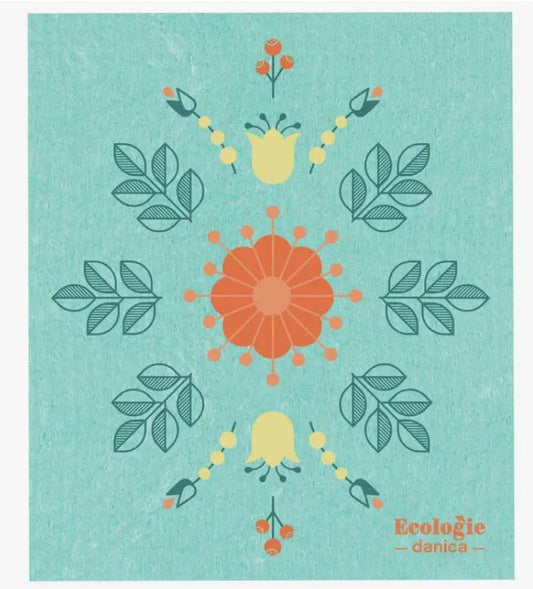 Lilia Flowers Sponge Cloth