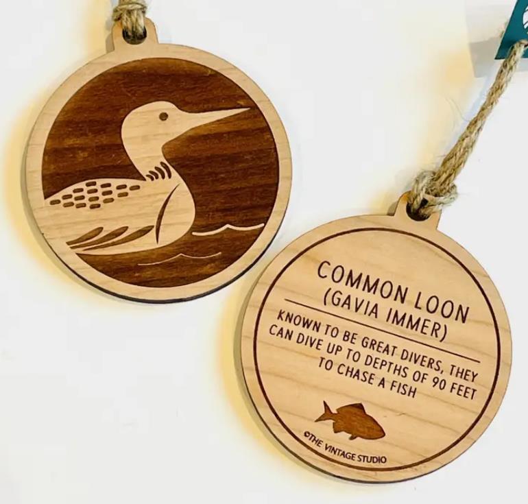 Loon Medallion Ornament