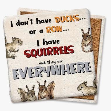 I Don't Have Ducks Coaster