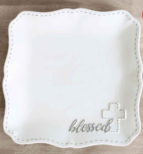 Blessed Square Platter