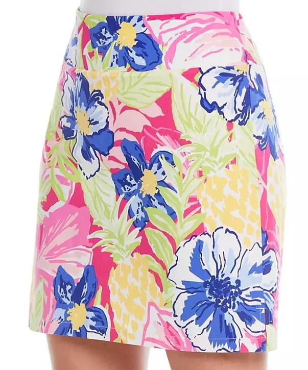 Cosmo Pink Print Skort L