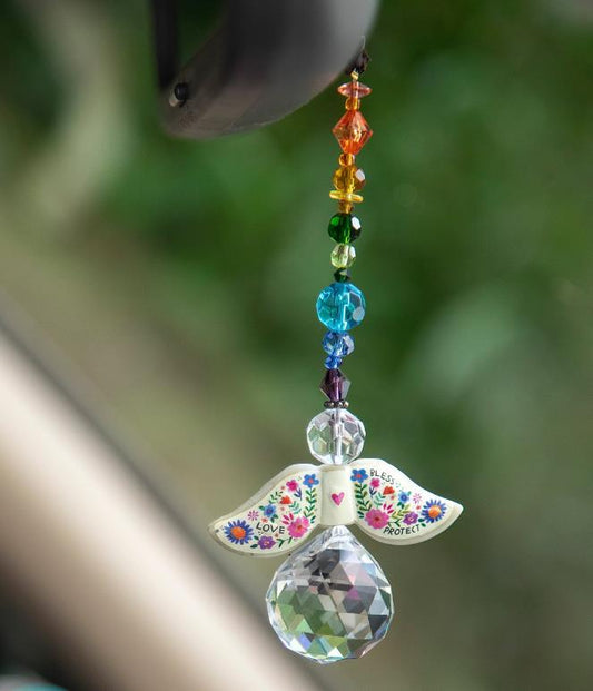 Angel Car Charm / Sun Catcher