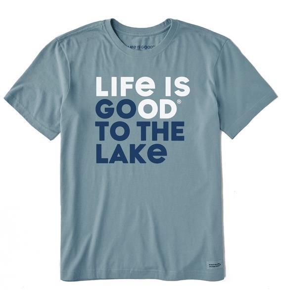 Life is Good Go to the Lake Tee L