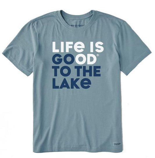 Life is Good Go to the Lake Tee L