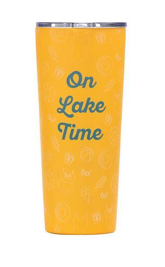 On Lake Time Chill Drink Tumbler