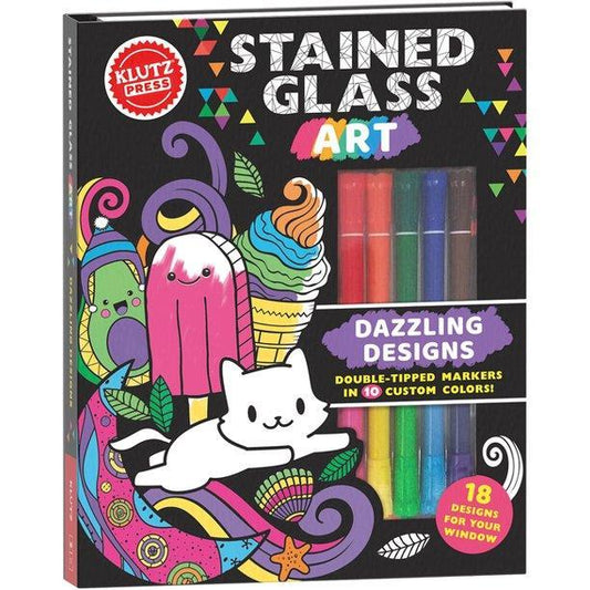 Stained Glass Art Activity Book