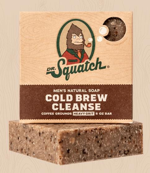 Cold Brew Cleanse Dr.Squatch Bar Soap